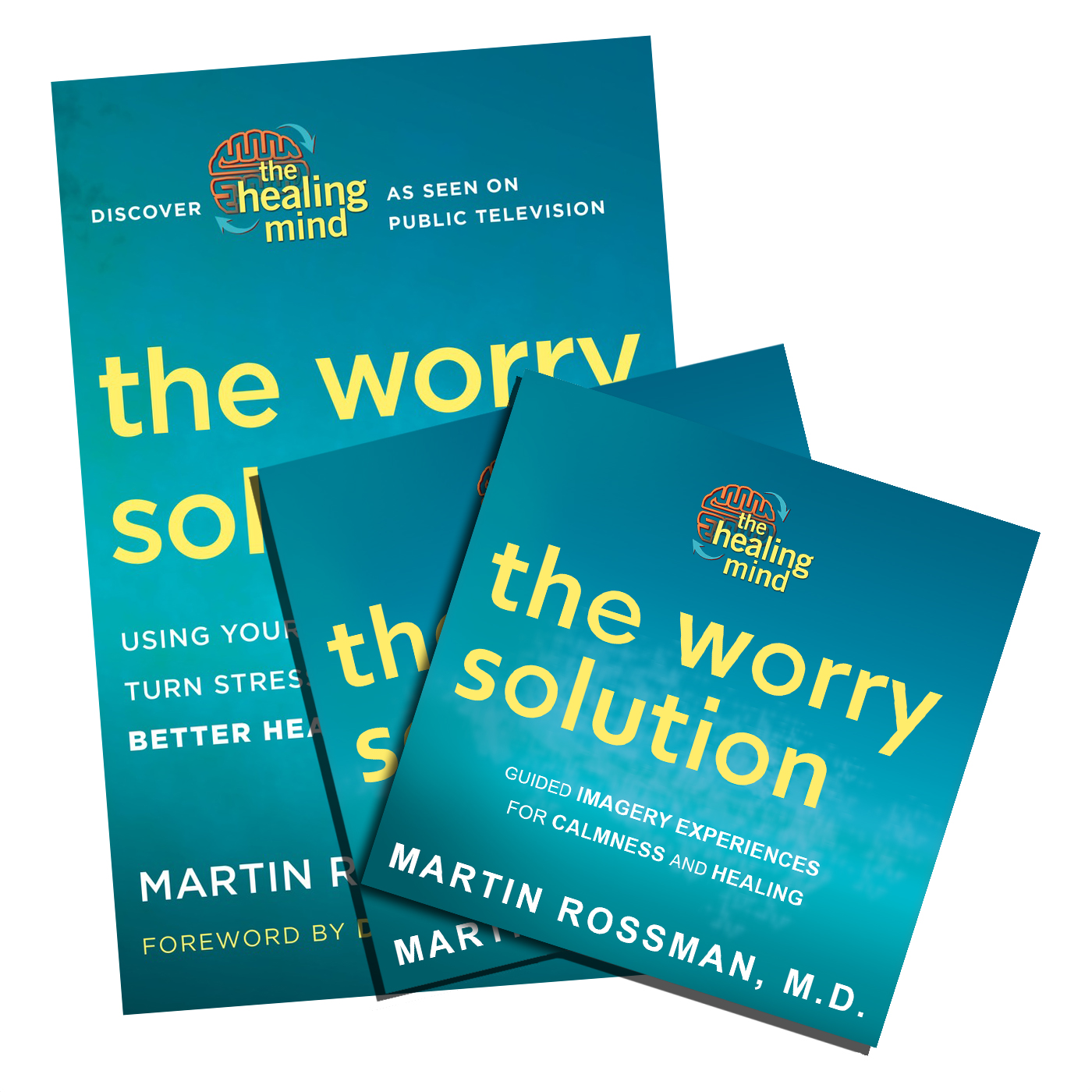 The Worry Solution Book and 2 CD Set